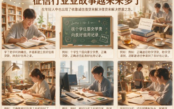 征信黑了烂了也别慌！2026征信不好大学生必过的网贷有哪些？这5个平台能借5000快速到账