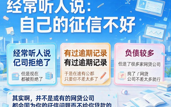 征信有逾期负债高也能秒批的网贷盘点！2026年这5个容易下款的平台别错过