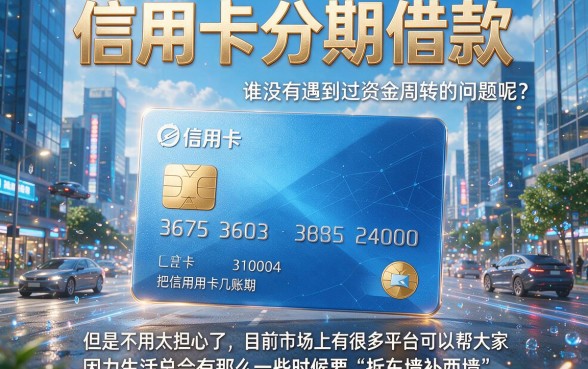 大哥3月亲测:信用卡可以分期借钱吗?附5个18年贷款好口子