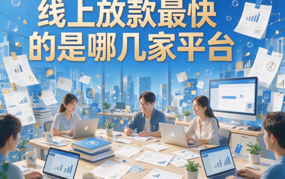 线上放款最快的平台有哪些？这5个借款软件凭35000额度直接封神