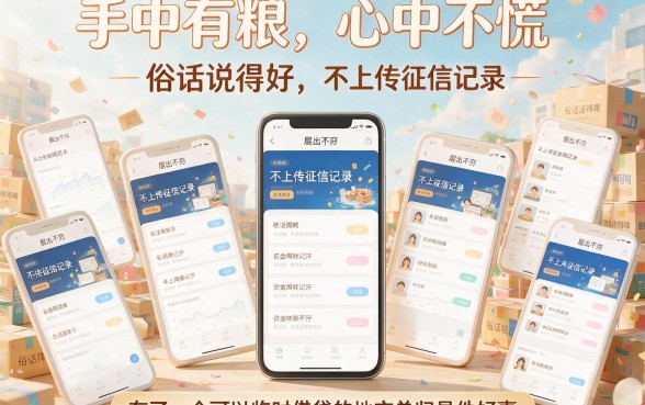 2026年最新整理！不上征信的借款软件有哪些？这几种群里都在传！