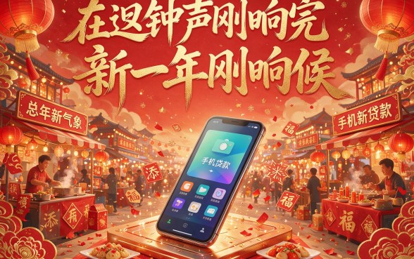 急！元旦过后手机贷款会放款，2026年抓紧上车，这5个借款平台必下款！