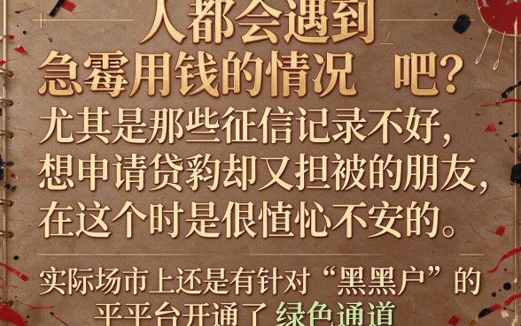 黑户贷款什么软件好贷款呢?2026年这5个严挑平台值得一看!