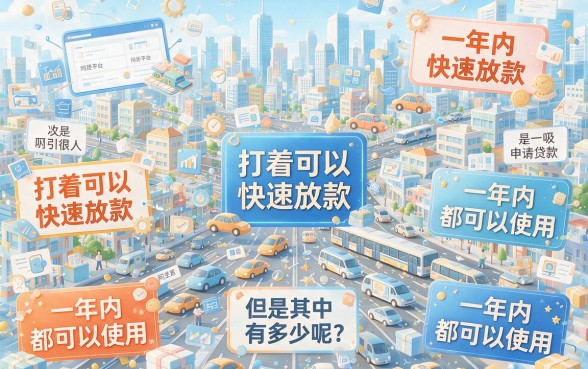 2026最新盘点！这5个容易下款能贷1年的网贷平台，到账稳定到惊人