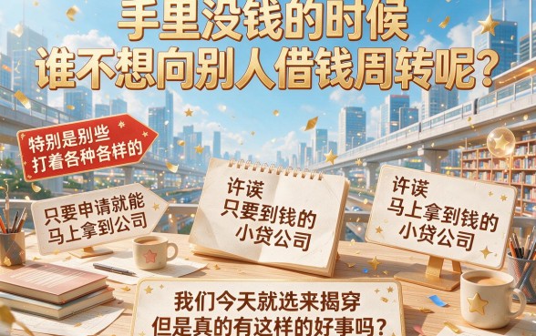 贷款小平台百分百通过审核吗？实测这5个审核门槛低的借款5000口子，省心到账快！