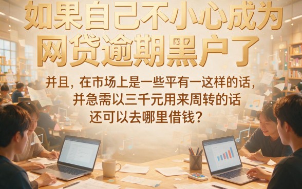 2026年最新实测：网贷逾期黑户哪里能借3000？这5个平台连黑户都能借5000，详细对比速看！