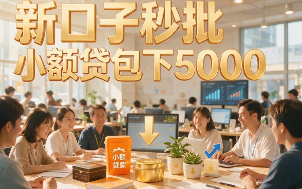 实测这5个新口子秒批小额贷包下5000！亲测有效速看