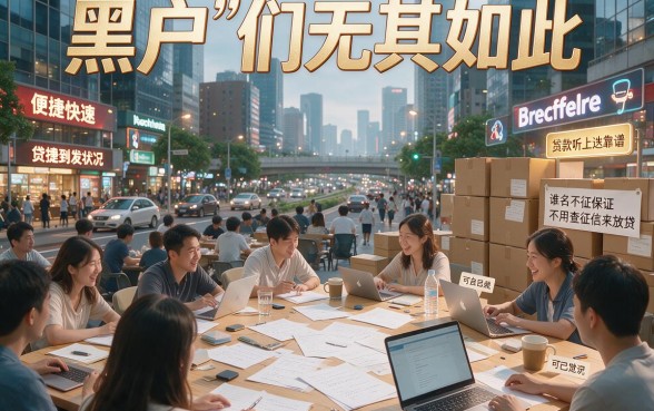 无视征信！这5家黑户也能下的贷款平台，急用1000元真的稳