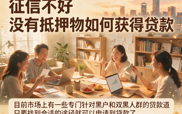 黑户双黑必下贷款口子最新盘点，这5个渠道速看！