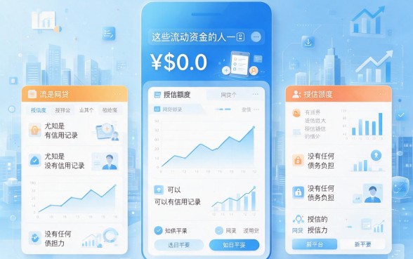 白户申请什么网贷额度高?这5个安心口子额度高至3000