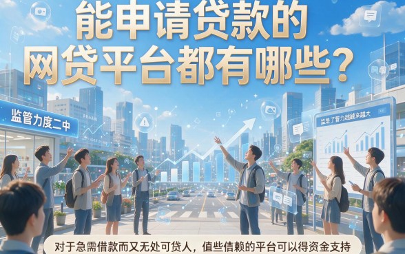 2026年还能贷款的网贷有哪些平台？这5个黑户借款平台好申请到爆！
