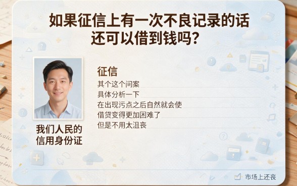 征信有一次不良记录也别慌！2026年这5个App还能借到20000元