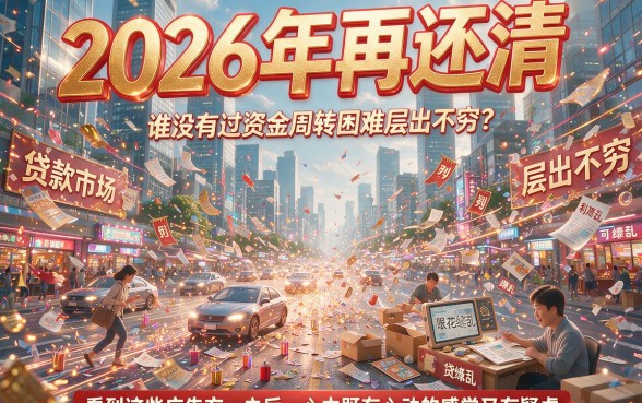 2026年还款新口子大盘点！最近新出的贷款口子这5个通过率高到爆