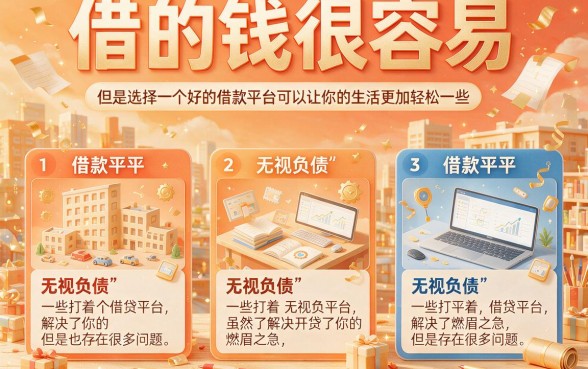 无视负债借贷平台2026隐秘盘点！这5个1000元口子对负债也秒下