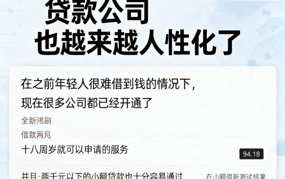 18岁必下款的小额借款平台实测!这5个网贷申请超简单,借2000元轻松过审