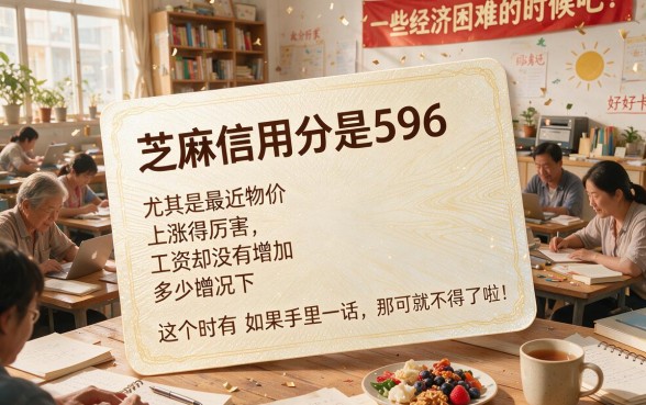 596芝麻信用分可以贷款吗？2026低分借款指南：这5个口子凭596分也能借2000