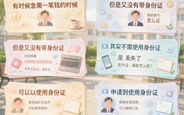 无视身份证也能秒批！这5个不用身份证的贷款平台急用钱不用久等