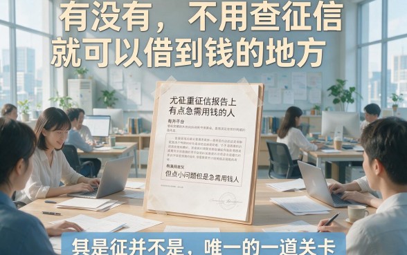 2026年还有没有不查征信的借款口子？实战要点全解析，顺道盘点5个对征信要求不高的软件