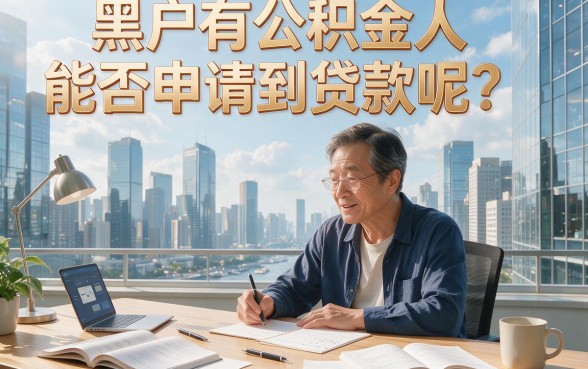 黑户有公积金哪里可以贷款？这5个渠道速看汇总