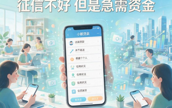 无视征信秒批6000！2026最新不查征信能下的小额贷款口子汇总