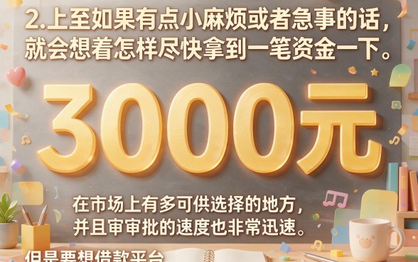 5个贷款3000口子真实搜集，专业解答来了