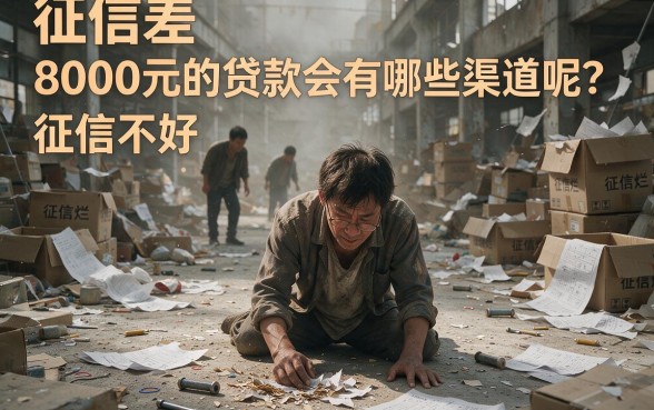 征信黑、征信不好、征信烂也能贷8000？这些口子真相来了，深度解析！