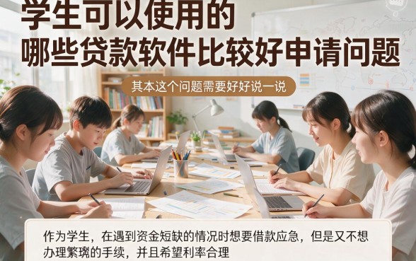 学生什么贷款软件好申请？2026必藏这5个易借5000的口子