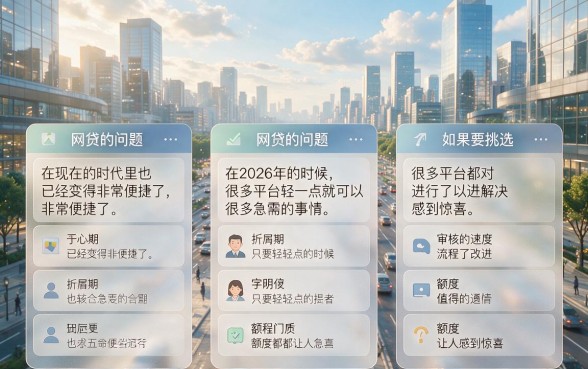 2026年可以下款的网贷有哪些？5个对征信要求不高的4000借款平台良心推荐