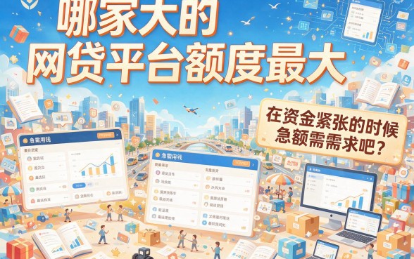 哪个大的网贷口子额度最高？这5个贷款额度高达50000的口子千万别错过！