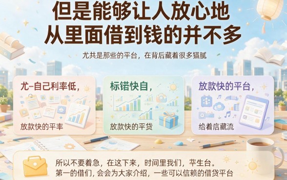2026借钱必成功的平台有哪些？精选5个2000元贷款必成功口子速览