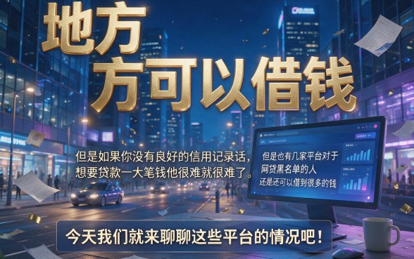 这5个黑户也能借到6000的网贷APP，操作简单下款暖心