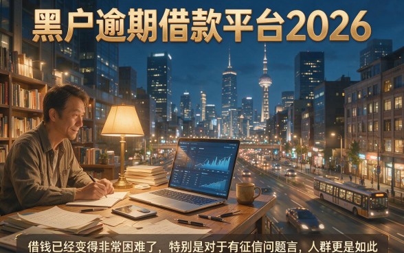 2026黑户逾期借款平台重磅盘点！芝麻分600+也能秒批的大额网贷速贷指南