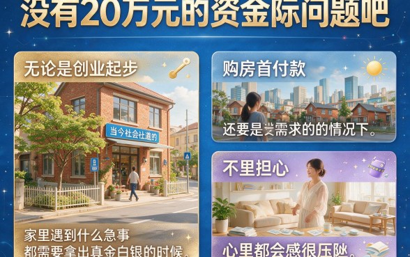 2月错过再等一年！急需用钱必看：有什么办法能贷款20万元？这5个借款口子真心实用