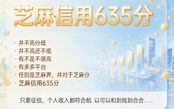 芝麻信用635去哪能借钱？2026必过审核的5个2000元口子整理好了