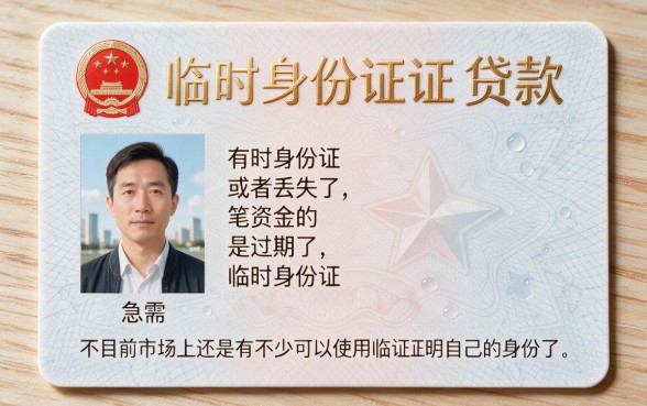 临时身份证能贷款的口子有哪些？2026最新5个正规平台大盘点！