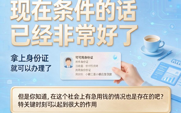 凭身份证就能申请网贷的平台盘点：押身份证借钱渠道一次说清