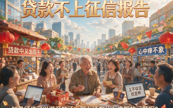 2026贷款不上征信报告内部消息流出！这5种大额借款不看征信秒批
