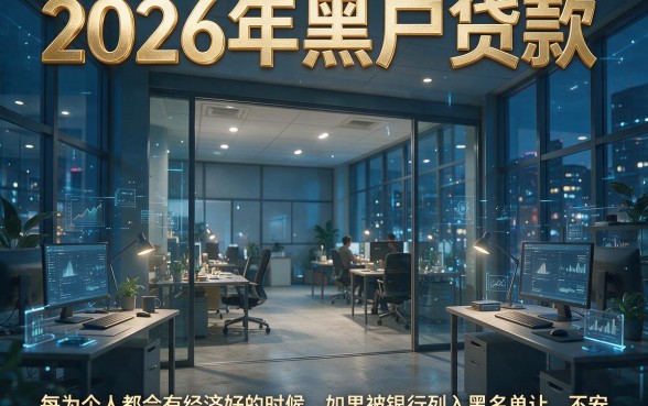 2026年最近黑户贷款别乱找！这5个特别靠谱渠道，精心归结速看