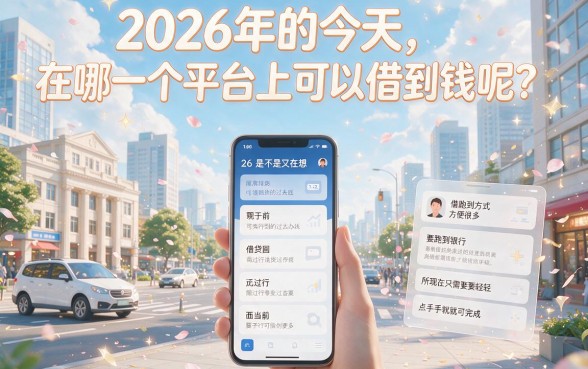 哪个平台可以借钱？这5个贷款3000对资质要求不高的APP速览