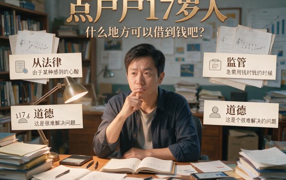 黑户17岁在哪里能借钱呢？这些渠道你必须事先知晓！