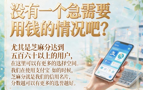 芝麻分560以上贷款口子大盘点！2026纯机审秒下款渠道别错过