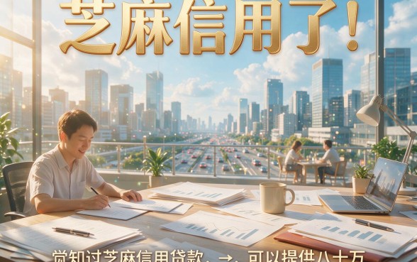 芝麻信用贷款八十万额度是真的吗?2026年这5个八十万秒放款APP真相揭秘