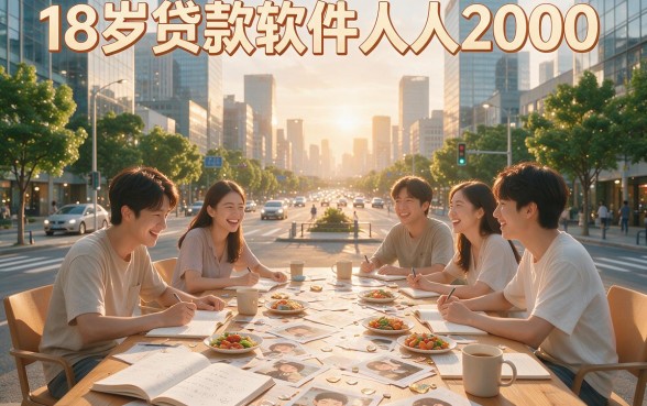 刚满18岁必下款!2026这5个贷款软件人人2000,芝麻分稳过大额口子速冲