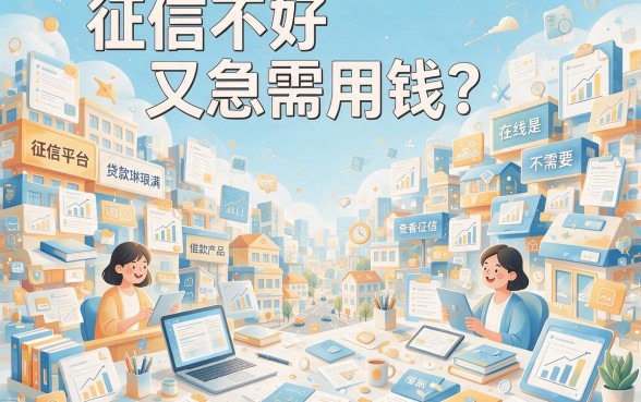 2026最新盘点！网上借贷不看征信的平台有哪些？这5个借款40000无视征信的口子速存备用！