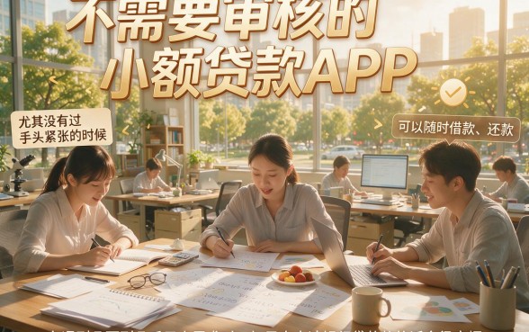 速览这5个秒下款的小额贷款app，不用审核也能轻松借！