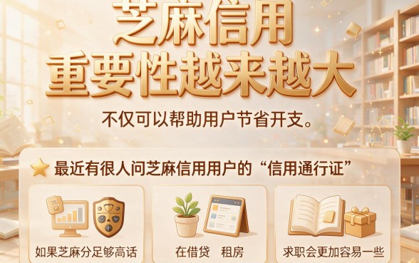 芝麻信用可以借钱嘛？2026实测这5个口子，凭分秒到2000！