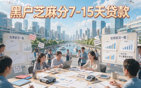 黑户芝麻分20000也能借！2026最新7-15天贷款口子全解读