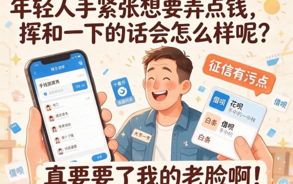 20岁征信有点花?这5个贷款必过APP,2026年借钱必备!