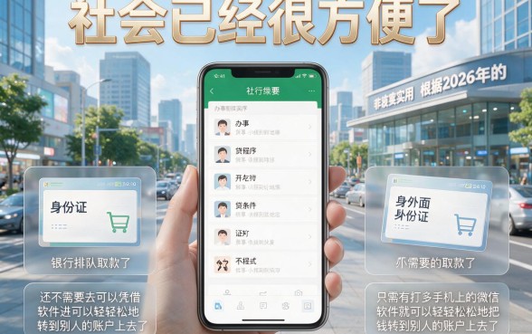 2026最新盘点！只凭身份证就能在微信上借钱的平台有哪些？这5个你一定要了解！