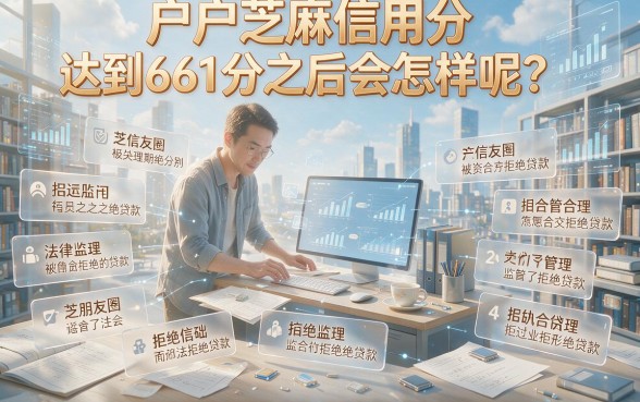 黑户芝麻分661能下款吗？深度解析高芝麻分黑户的真实信用价值
